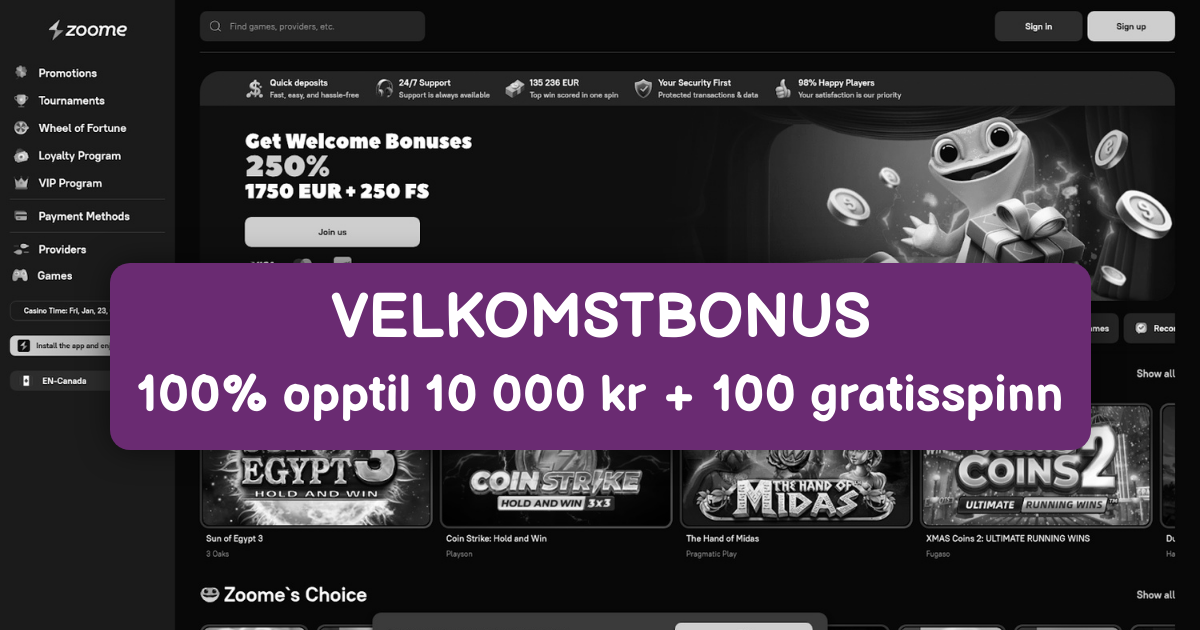 Zoome casino